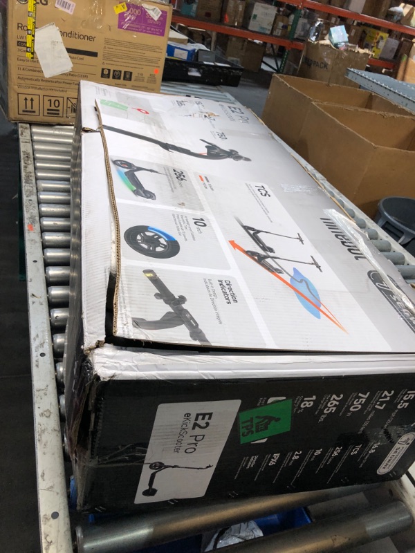 Photo 1 of **********DAMAGED, NON-FUNCTIONAL, MISSING CHARGER************
Segway Ninebot Electric Kick Scooter, 15.5 mph Max Speed, 24.9-Mile Range, Power by 350W Motor, Cruise Mode, UL-2272 Certified