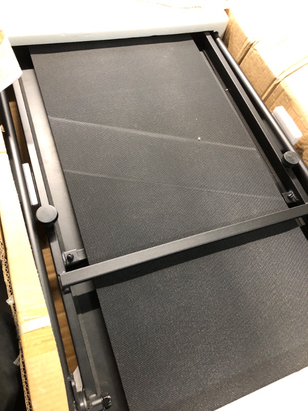 Photo 1 of (used)(see all images)  Walking Pad, 2 in 1 Foldable Treadmills for Home, 2.5HP Under Desk with Handle Bar