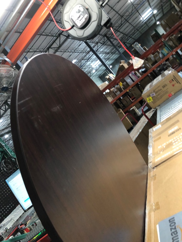 Photo 1 of (just table top)
Lorell LLR87272 Oval Conference Table, Top and Base, 72" x 36" x 29-1/2", Mahogany