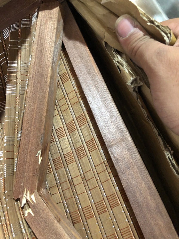 Photo 1 of (crack on wood section)
Furnnylane 5 Panel Room Divider and Folding Screen Room Divider,Bamboo Room Divider Screen for Room Separation,67" H x 76.75" W