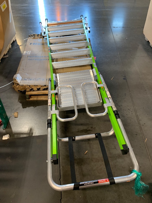 Little Giant Ladder Systems Safety Cage 2.0, M8, 8ft Enclosed Platform ...