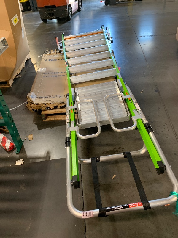 Little Giant Ladder Systems Safety Cage 2.0, M8, 8ft Enclosed Platform ...