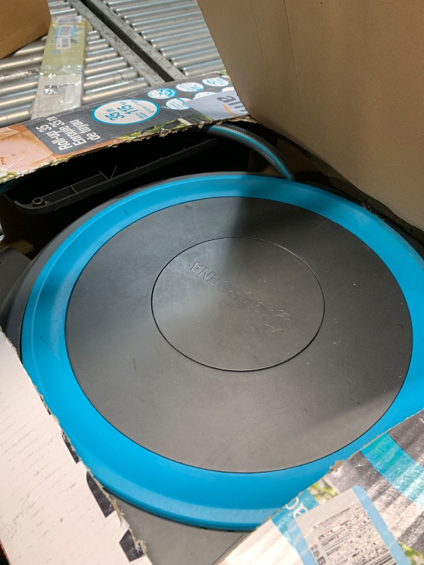 Photo 1 of *major usage, untested* GARDENA (18630) Retractable Garden Hose Reel 115' x 1/2" Wall Mounted, Automatic Retraction & Length Lock for Easy Watering. Heavy Duty Swivel Bracket 180°, Includes Nozzle. Made in Europe
