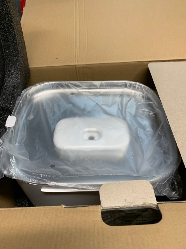 Photo 1 of ***(MISSING FILTER)***PETLIBRO RFID Multi Cats Water Fountain with Cat Recognition & Hydration Monitoring, Pump-Free Auto Cat Water Dispenser, Large Capacity 101oz/3L, 2.4G Wi-Fi APP Control Cat Fountain x2 Collar Tags