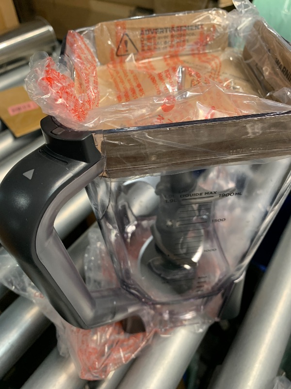 Photo 1 of (used)(damaged)(see images) Ninja BL660 Professional Compact Smoothie & Food Processing Blender, 1100-Watts, 3 Functions -