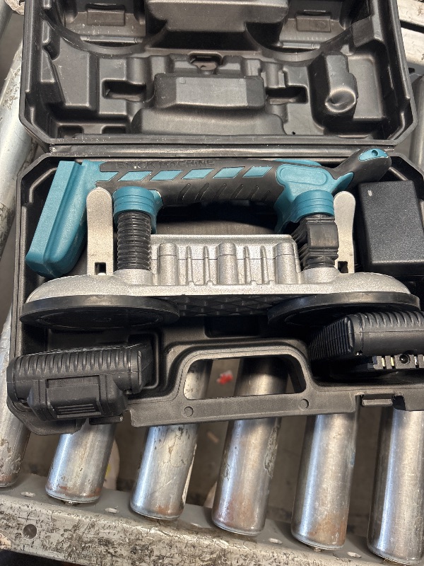 Photo 1 of ***PARTS ONLY***Tile Installation Tool Vibration Machine-Double Suction Cup, 400kg Adsorption Handheld Automatic Tiling Vibrator, Electric Tile Vibrator Tools 6 Speeds Adjustable 12500mAh Max RPM 28000r/min