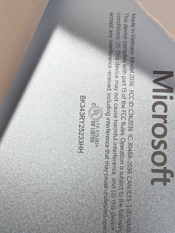 Photo 1 of ** SEE NOTES **Microsoft Surface Laptop (2024), Windows 11 Copilot+ PC, 13.8" Touchscreen Display, Snapdragon X Plus (10 core), 16GB RAM, 512GB SSD Storage, Sapphire