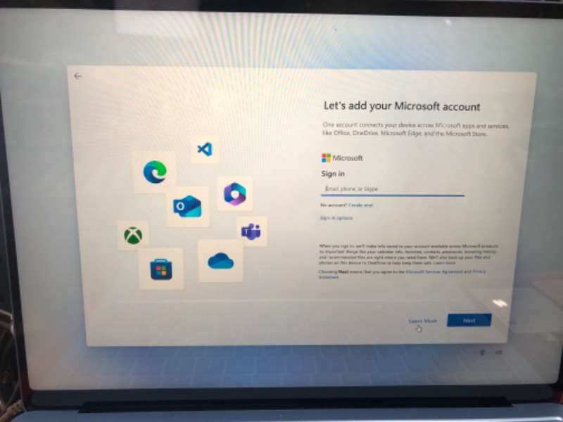 Photo 1 of ** SEE NOTES **Microsoft Surface Laptop (2024), Windows 11 Copilot+ PC, 13.8" Touchscreen Display, Snapdragon X Plus (10 core), 16GB RAM, 512GB SSD Storage, Sapphire