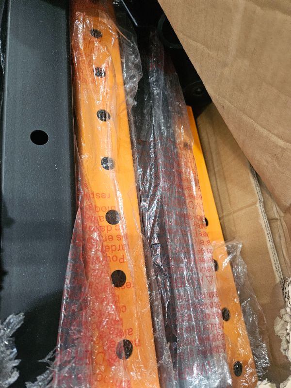Photo 1 of ***************MISSING PARTS, FOR PARTS ONLY*****************
CAP Barbell FM-905Q Color Series Power Rack Exercise Stand, Orange