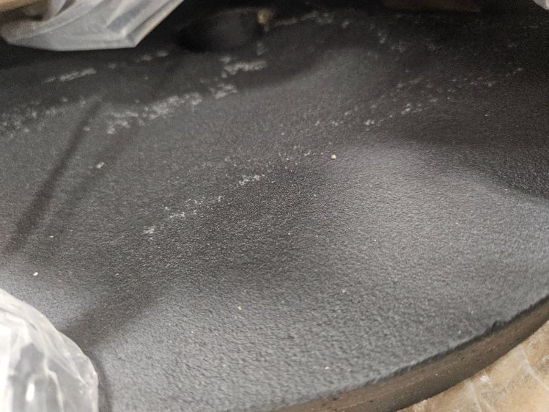 Photo 1 of Fitvids Olympic Cast Iron 2-Inch Weight Plate for Strength Training & Weightlifting, Multiple Weights Available, 45LB 