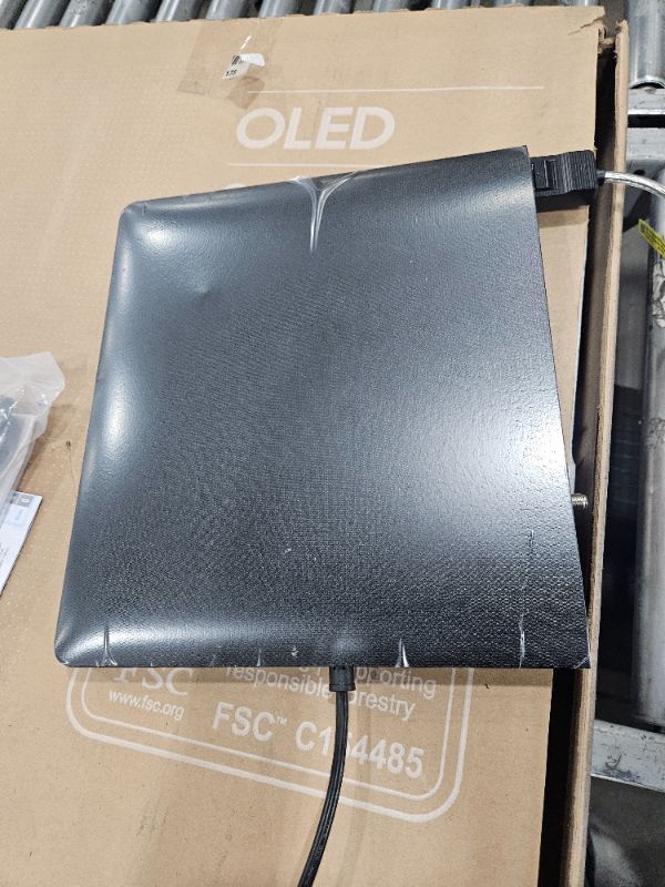 Photo 1 of **DAMAGE IN CORNER OF SCREEN, BLACK SPOT**SAMSUNG 55-Inch Class OLED S95F 4K Glare Free Smart TV (2025 Model) NQ4 AI Gen3 Processor, OLED HDR Pro, Motion Xcelerator 164Hz, Dolby Atmos, Samsung Vision AI, Alexa Built-in