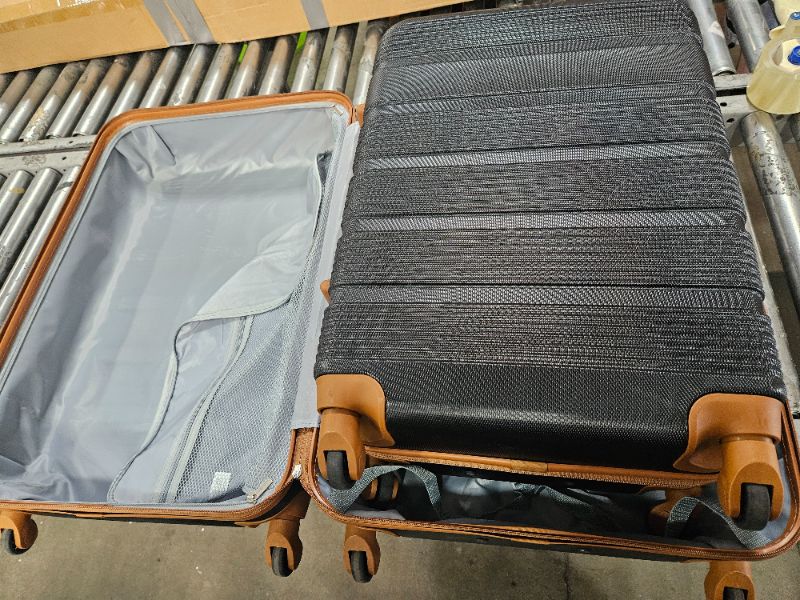 Photo 1 of  Hard Shell, Lightweight Carry On Suitcase Included TSA Lock & 4 Spinner Wheels 3pc set 