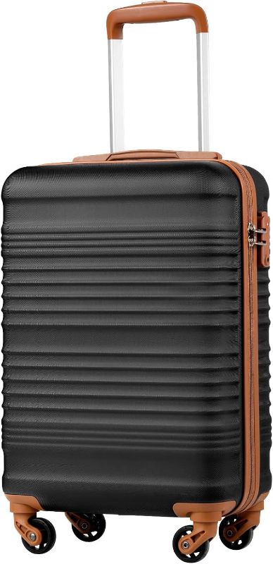Photo 1 of  Hard Shell, Lightweight Carry On Suitcase Included TSA Lock & 4 Spinner Wheels 3pc set 