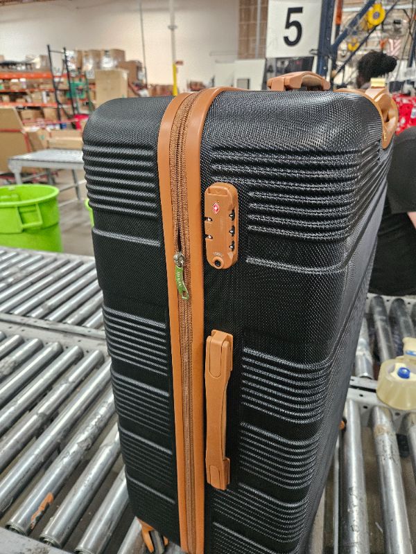 Photo 1 of  Hard Shell, Lightweight Carry On Suitcase Included TSA Lock & 4 Spinner Wheels 3pc set 