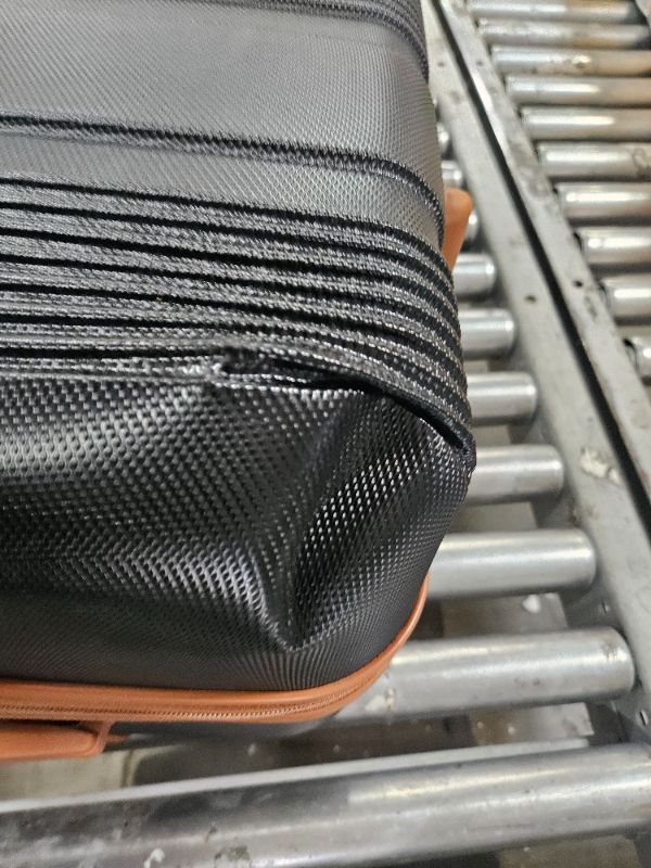 Photo 1 of  Hard Shell, Lightweight Carry On Suitcase Included TSA Lock & 4 Spinner Wheels 3pc set 