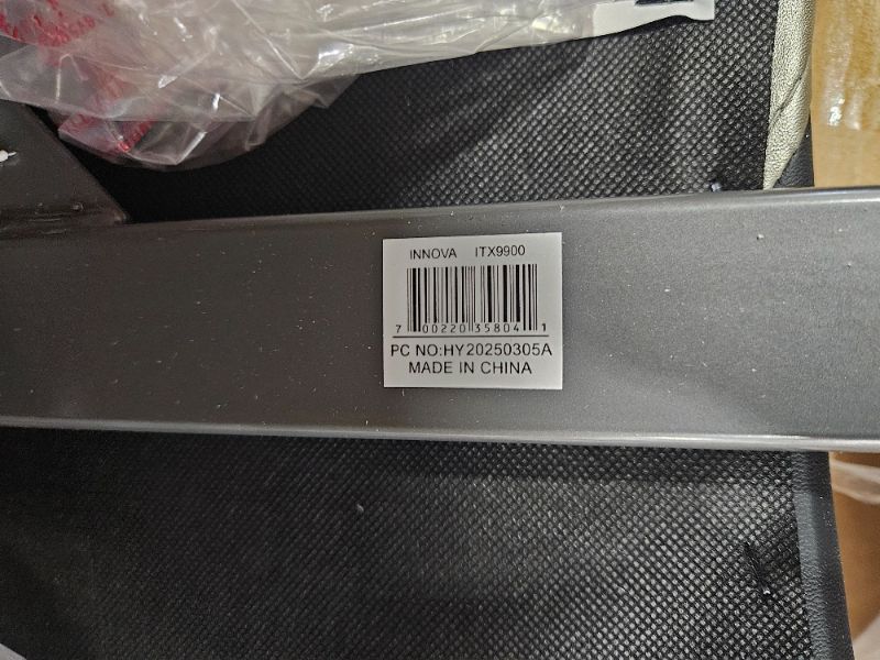 Photo 1 of ***INCOMPLETE - MISSING MORE THAN HALF THE PARTS - SEE PICTURES***
Innova ITX9900 Inversion Table with Air Lumbar Support, Black/Gray
