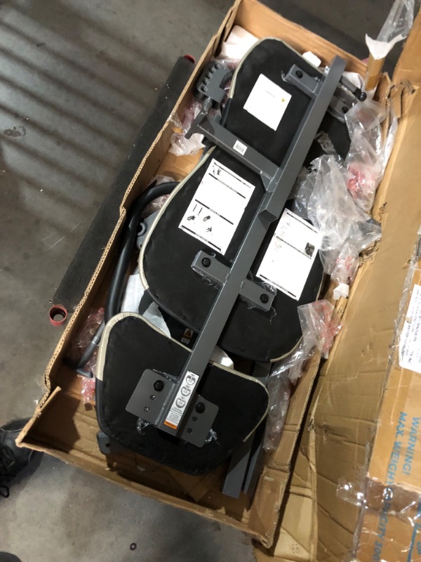 Photo 1 of ***INCOMPLETE - MISSING MORE THAN HALF THE PARTS - SEE PICTURES***
Innova ITX9900 Inversion Table with Air Lumbar Support, Black/Gray