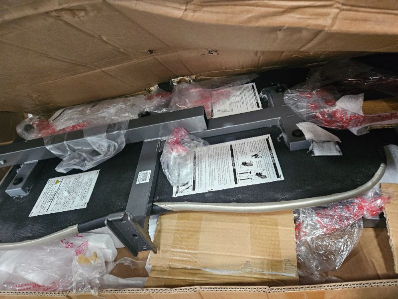 Photo 1 of ***INCOMPLETE - MISSING MORE THAN HALF THE PARTS - SEE PICTURES***
Innova ITX9900 Inversion Table with Air Lumbar Support, Black/Gray