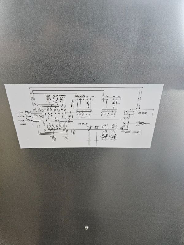 Photo 1 of ** ONE OF THE DOOR GLASSES IS BROKEN ** Empava Luxury 2024 New Model 30 inch Double Electric Wall Oven with Air Fry Self-cleaning ( Stainless steel )