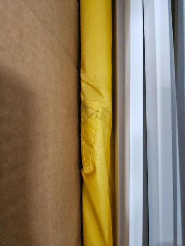 Photo 1 of ** for parts only ** CROWN SHADES 10x10 Pop Up Canopy Tent with One Push Setup Easy Outdoor Sun Shade for Events, Parties, Camping Yellow