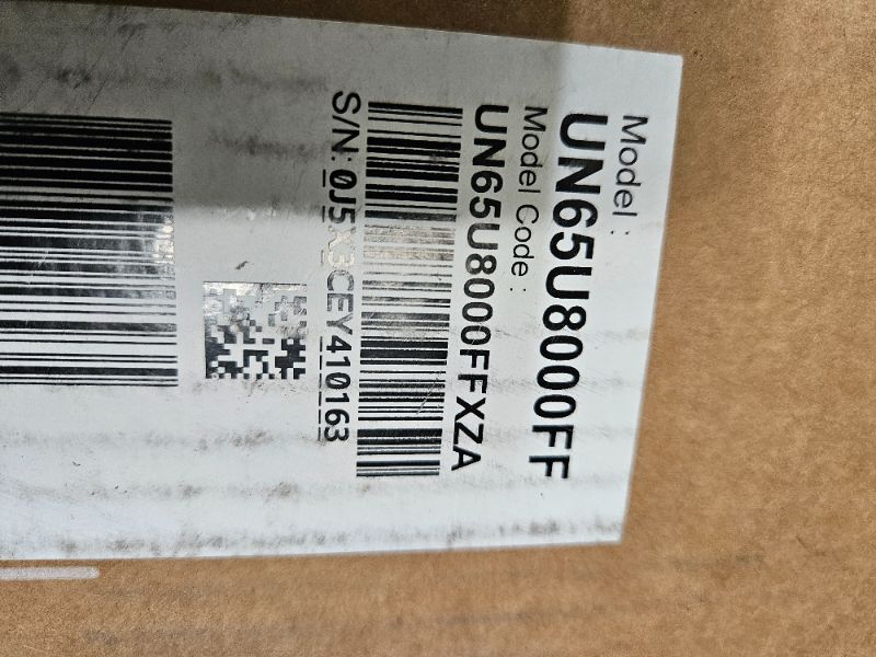 Photo 1 of ** Broken screen, final sale ** Samsung 65-Inch Class Crystal UHD U8000F 4K Smart TV (2025 Model) Endless Free Content, Crystal Processor 4K, MetalStream Design, Knox Security, Alexa Built-in