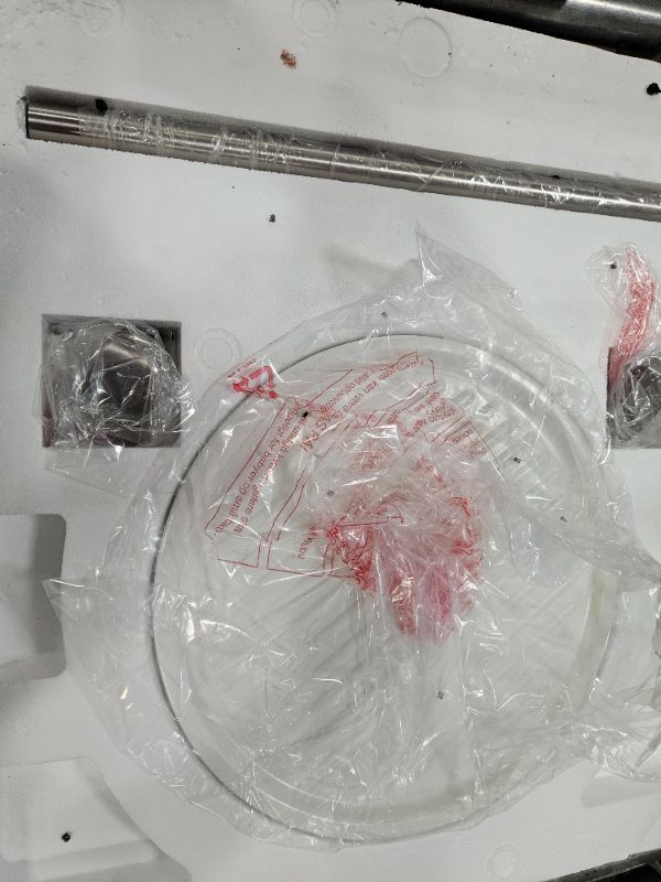 Photo 1 of ** Damaged door glass, for parts only ** KoolMore KM-CWO24-AFSS Reserve Built-in Microwave Convection Oven with Air Fry, 3-in-1 Combo, Sensor Cook, Soft-Close Door, Stainless Steel, Premium 24 in. /1.6 cu. ft, Black