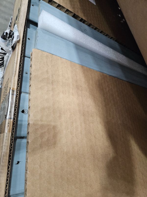 Photo 1 of ** Only box # 3 is included of a 4 box set, missing boxes # 1, # 2 # 4 ** Backyard Discovery Beacon Heights Elevated Cedar Wooden Kids Playhouse with Wave Slide, Play Kitchen, Wrap-Around Deck, Flat-Step Ladder, Half Door, Windows, Bell, and Growth Chart 