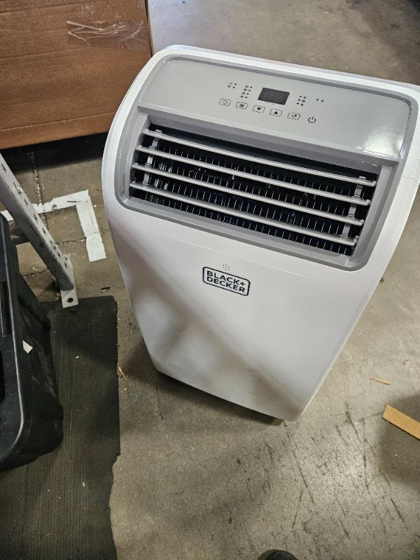 Photo 1 of 
BLACK+DECKER 10000 BTU DOE 115-Volt Vented Medium Room Portable Air Conditioner with Heater, Remote