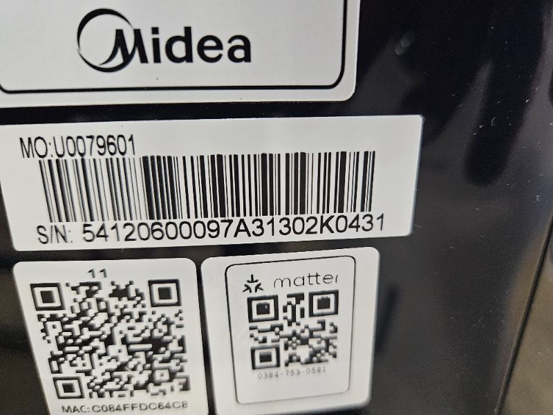 Photo 1 of Midea Duo 14,000 BTU (12,000 BTU SACC) High Efficiency Inverter, Ultra Quiet Portable Air Conditioner, Cools up to 550 Sq. Ft., Works with Alexa/Google Assistant, Includes Remote Control & Window Kit