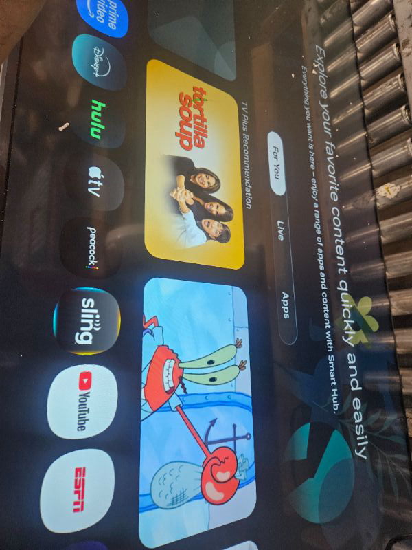 Photo 1 of Samsung 55-Inch Class Crystal UHD U8000F 4K Smart TV (2025 Model) Endless Free Content, Crystal Processor 4K, MetalStream Design, Knox Security, Compatible with Alexa