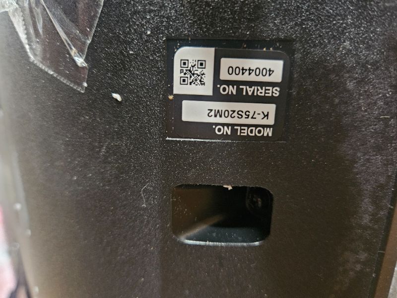 Photo 1 of ** Broken screen final sale ** Sony BRAVIA 2 II 75 Inch 4K Ultra HD LED Smart TV with Google TV and Exclusive Features for PlayStation®5 (K-75S20M2), 2025 Model