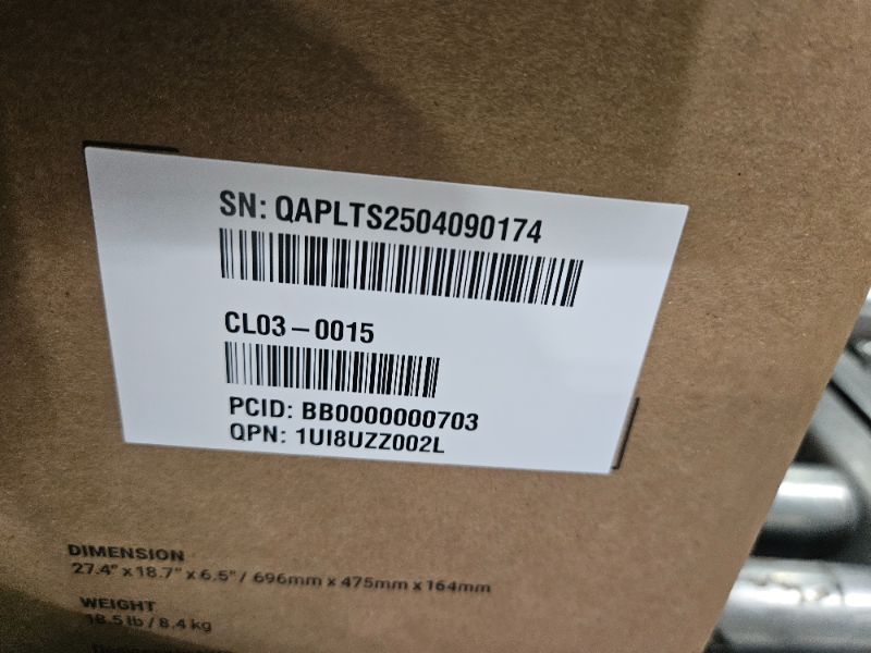 Photo 1 of ** only 1 of 2 packages is included missing parts **  Peloton Tread Treadmill for Running