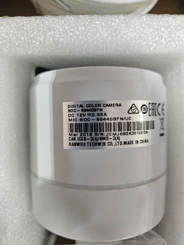 Photo 1 of  4 Samsung 4MP Weather-Resistant IR CCTV Bullet Camera ( DVR NOT INCLUDED)