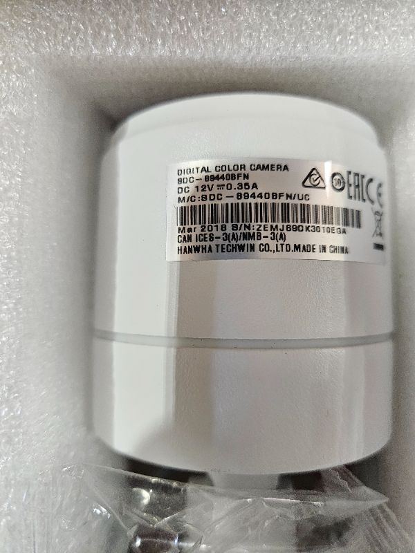 Photo 1 of  4 Samsung 4MP Weather-Resistant IR CCTV Bullet Camera ( DVR NOT INCLUDED)