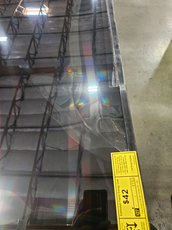 Photo 1 of ** Broken screen** Panasonic W70 Series (2025 Model) 65" LED 4K Ultra HD Smart Fire TV, Press & Ask Alexa, Apple AirPlay, HDR10+, HDMI 2.1, and Bluetooth Support - 65W70BP