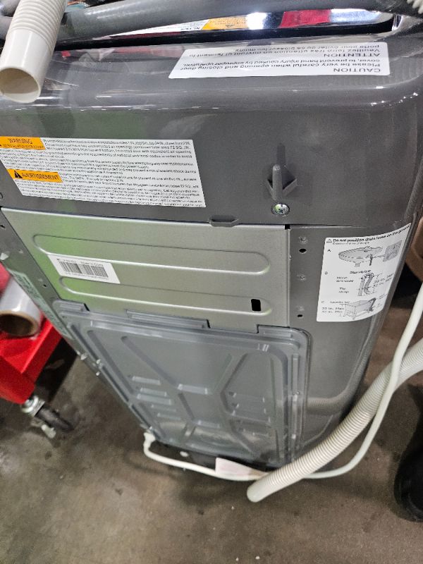 Photo 1 of ** has error code E1 ** Comfee Portable Washing Machine, 0.9 cu.ft Compact Washer With LED Display, 5 Wash Cycles, 2 Built-in Rollers, Space Saving Full-Automatic Washer