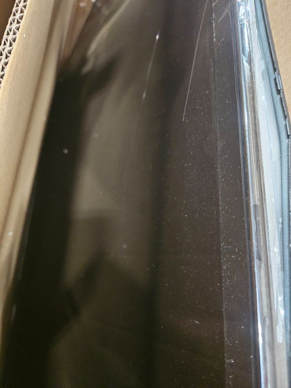 Photo 1 of ** Broken screen, final sale ** Roku Smart TV – 55-Inch Select Series 4K HDR RokuTV with Roku Enhanced Voice Remote, Brilliant 4K Picture, Automatic Brightness, & Seamless Streaming – Live Local News, Sports, Family Entertainment
