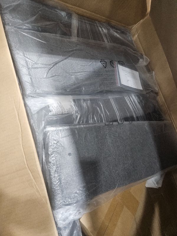Photo 1 of ** only box # 1 of 2 is included **  Yaheetech Sleeper Sofa Bed Convertible Sofa Chair Bed Pull Out Sofa Bed with Adjustable Backrest & USB and Type C Charging Ports for Living Room Office Bedroom Apartment, Dark Gray