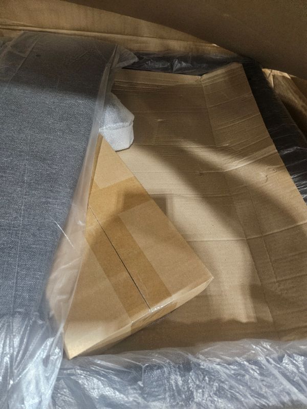 Photo 1 of ** only box # 1 of 2 is included **  Yaheetech Sleeper Sofa Bed Convertible Sofa Chair Bed Pull Out Sofa Bed with Adjustable Backrest & USB and Type C Charging Ports for Living Room Office Bedroom Apartment, Dark Gray