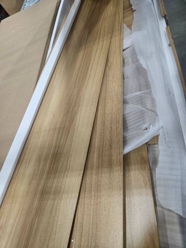 Photo 1 of ***PARTS ONLY**** Jocoevol Fluted 7 Drawers Dresser for Bedroom, Modern Chest of Drawers with Metal Handle, Wood Dresser TV Stand, Wooden Closet Clothes Storage Organizer for Living Room, Hallway (Natural Oak)