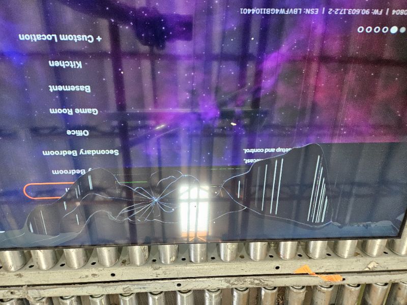 Photo 1 of ** broken screen, final sale **  VIZIO 40-inch Full HD 1080p Smart TV with DTS Virtual: X, Alexa Compatibility, Google Cast Built-in, Bluetooth Headphone Capable, (VFD40M-08 New)