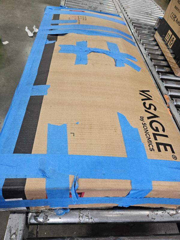 Photo 1 of **PARTS ONLY** VASAGLE 3 Drawer File Cabinet, File Cabinet with Lock, Printer Stand, Office Filing Cabinet Organizer, for A4 and Letter Size Files, Cloud White UOFC055W14