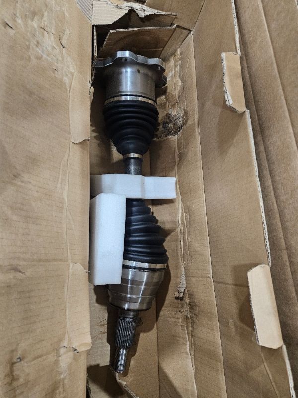 Photo 1 of TRQ Front CV Axle Shaft Set 4WD Compatible with 1999-2013 Chevrolet Silverado 1500HD 2500 2500HD 3500 3500HD Suburban 2500 Avalanche 2500 GMC Sierra 1500HD 2500 2500HD 3500 3500HD Yukon XL 2500