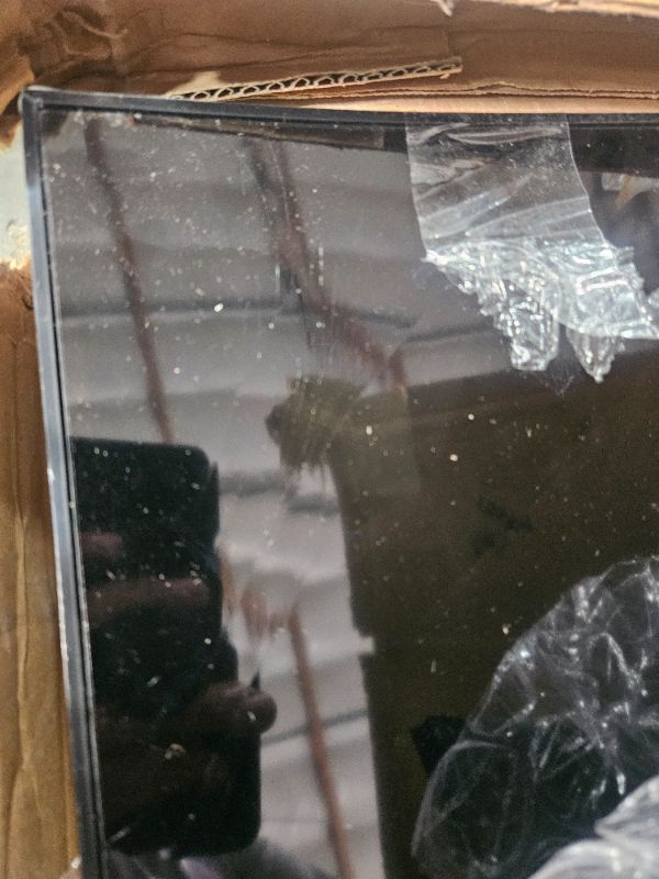 Photo 1 of ** broken screen, final sale ** Samsung 50-Inch Class 4K Crystal UHD DU8000 Series HDR Smart TV w/Object Tracking Sound Lite, Motion Xcelerator, Ultra Slim Design, Gaming Hub, Alexa Built-in (UN50DU8000, 2024 Model)