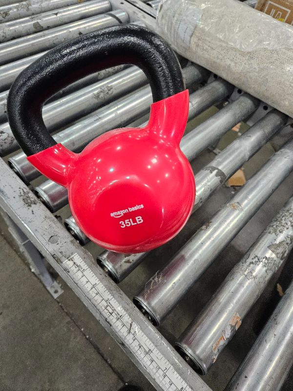 Photo 1 of 
AmazonBasics Vinyl Kettlebell