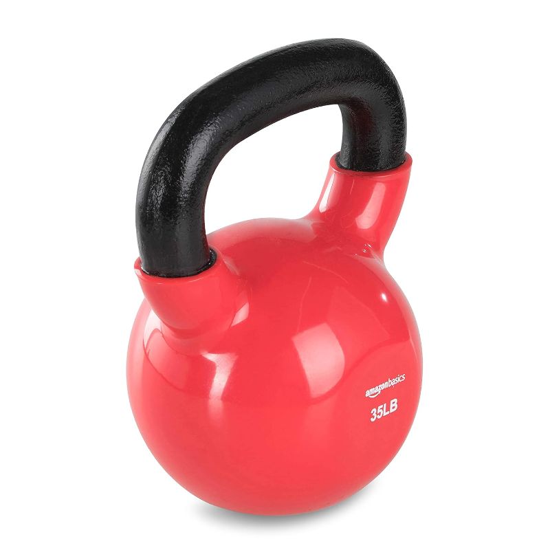 Photo 1 of 
AmazonBasics Vinyl Kettlebell