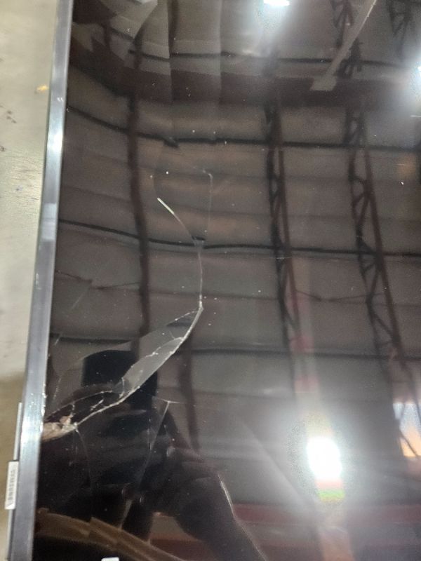 Photo 1 of ** broken screen, final sale ** Samsung 70-Inch Class Crystal UHD U8000F 4K Smart TV (2025 Model) Endless Free Content, Crystal Processor 4K, MetalStream Design, Knox Security, Alexa Built-in