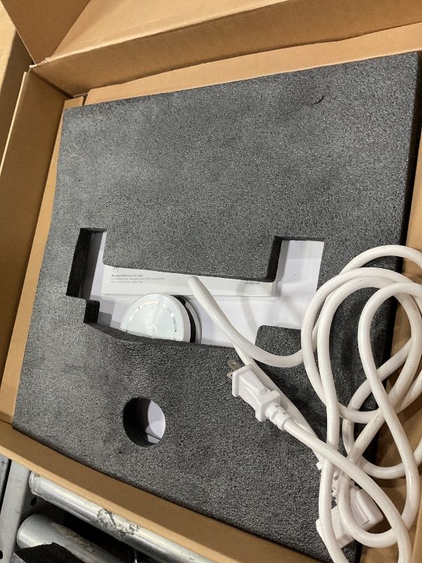 Photo 1 of *** Used item dirty, powers on unable to test further **** ECOVACS DEEBOT T10 OMNI Robot Vacuum and Mop Combo, Auto Self-Emptying, Auto Mop Cleaning, Hot Air Drying, 5000Pa Suction, OZMO TURBO Deep Mopping with Precision Mapping and Obstacle Avoidance, Wh