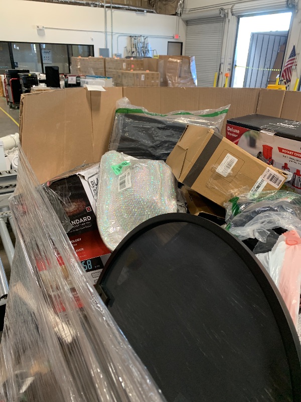 Photo 1 of ****FINAL SALE**** NELLIS AUCTION NO SALE PALLET These big variety boxes contain between 200 and 400 items, each with an unknown average retail value and condition. They consist of exception items, such as those not wanted by customers or rejected due to