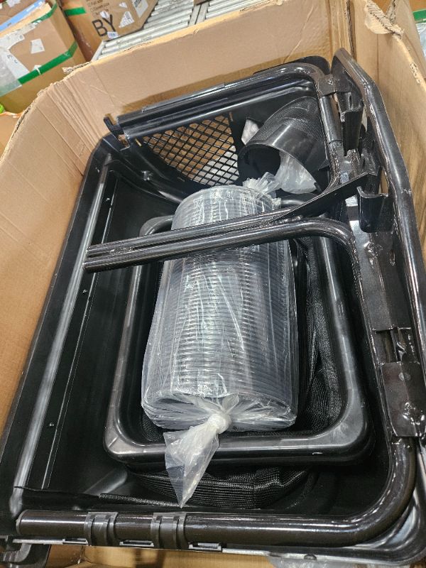 Photo 1 of (Note:NO Bagger Brackets kit) Twin Bagger/Double Bagger kit Compatible with 42-46inch Zero-Turn Lawn Mowers 36 Inch Lawn Tractors 2020 and After 36 Inch Double Bagger Riding Mowers